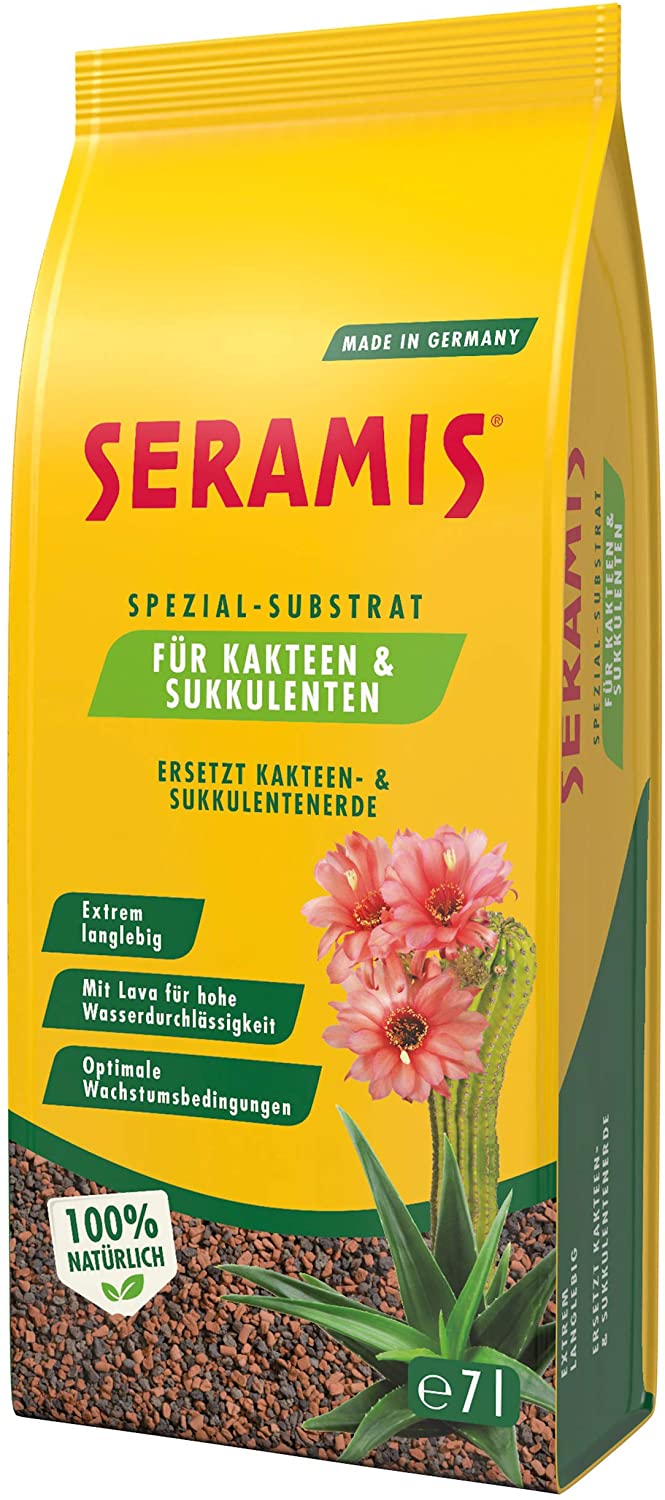 SERAMIS Spezial-Substrat für Kakteen und Sukkulenten