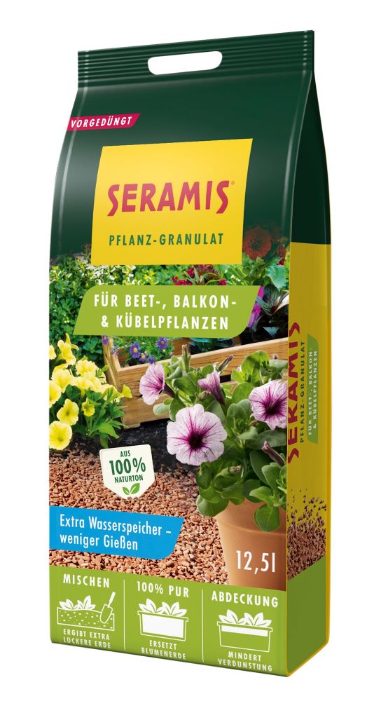 Bio-Pflanzgranulat für Hochbeete, Balkon & Kübelpflanzen 12,5 L
