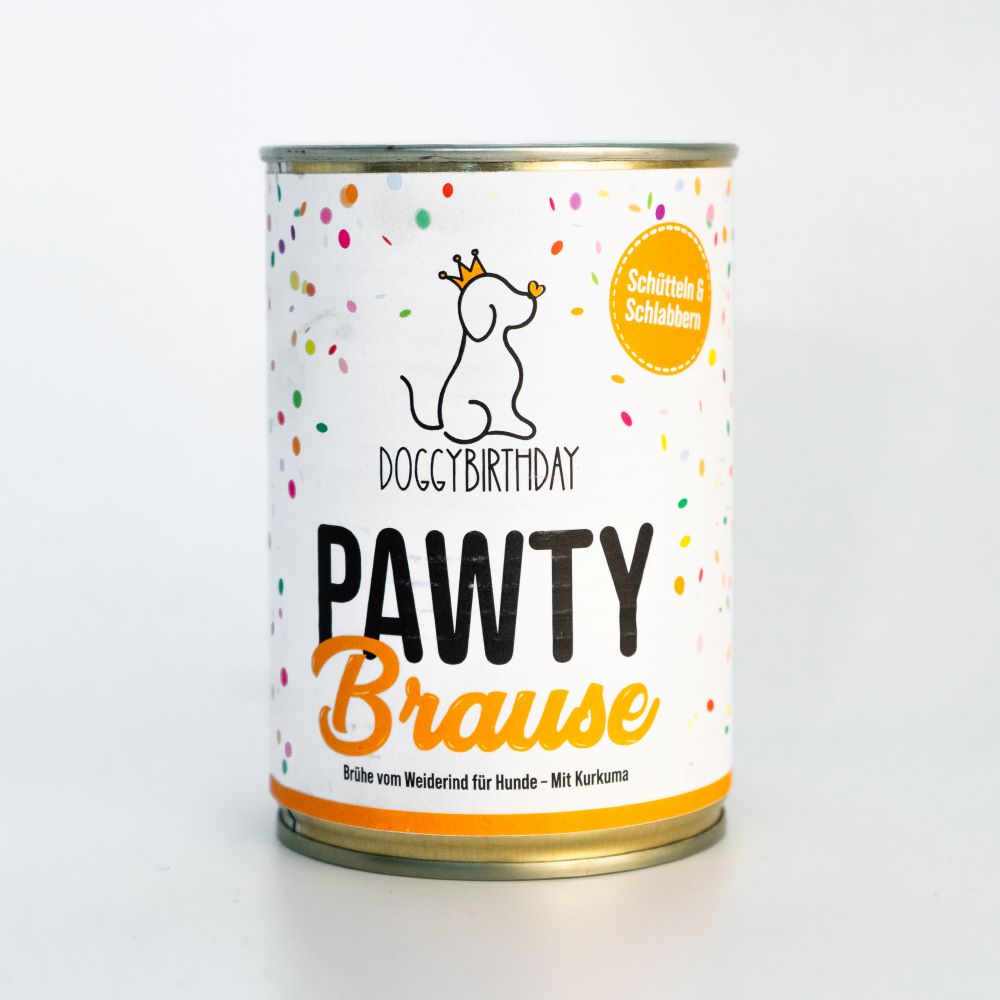 PAWTY-Brause Kurkuma Knochenbrühe