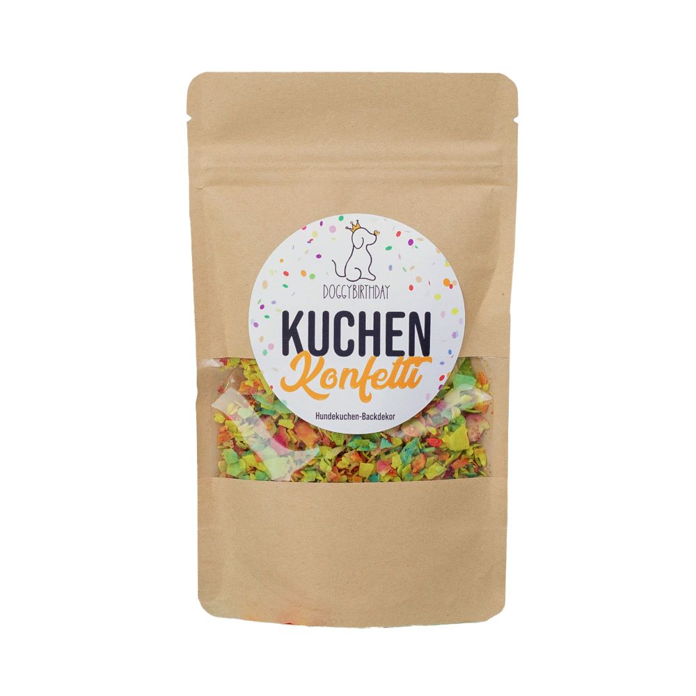 Kuchenkonfetti Hundekuchen-Backdekor 60g