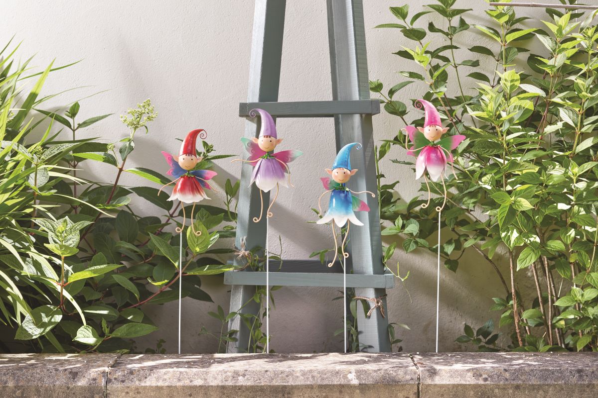 Gartenstab Magische Elfen