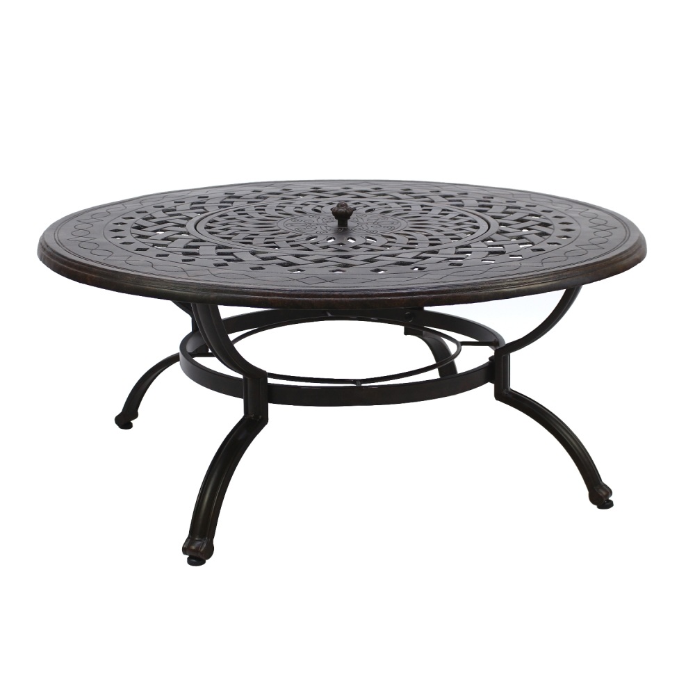 Tisch Glasgow 120 cm Bronze