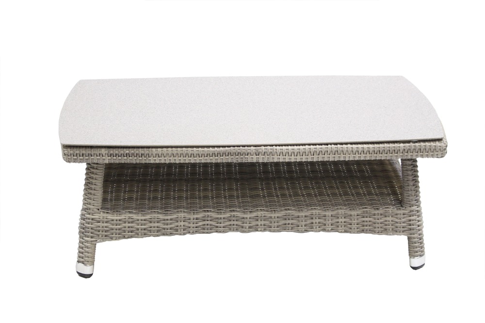 Beistelltisch Cleveland grey shell 110 x 65 cm