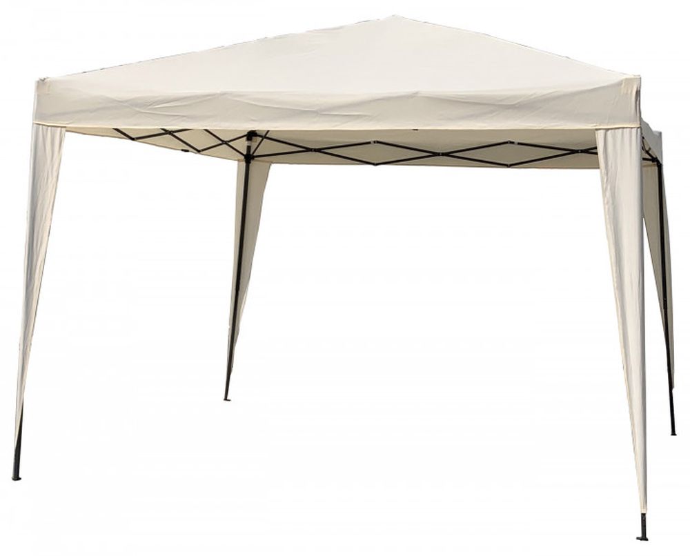 Faltpavillon 300 x 300 cm natur