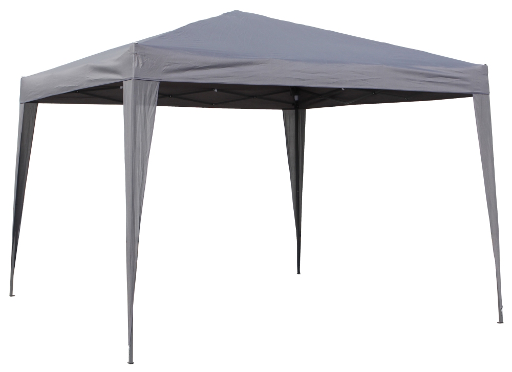 Faltpavillon 3 x 3 m grau