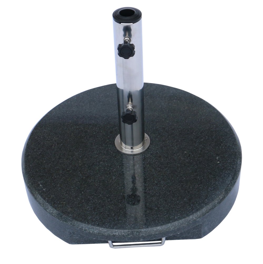 Schirmfuss 30 kg rund mit Griff