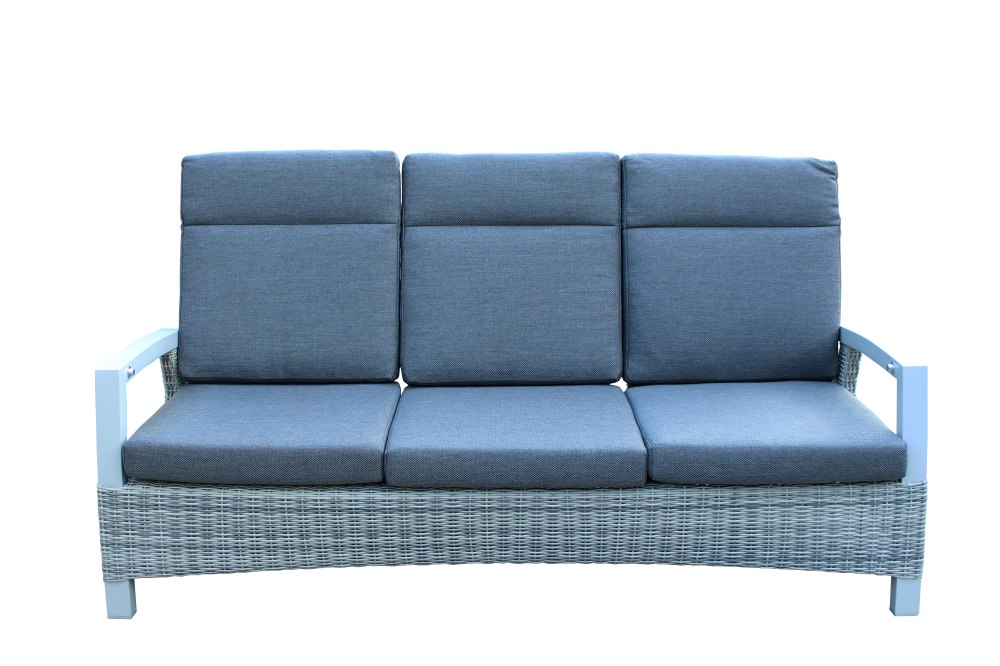 Sofa Benedetto 3er ice grey inkl. Kissen