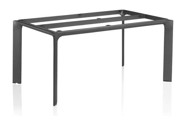 Tischgestell Diamont 95 x 160 cm Alu anthrazit