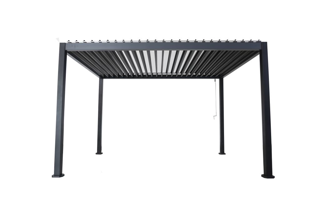 Pavillion Messina 3 x 4 m anthrazit