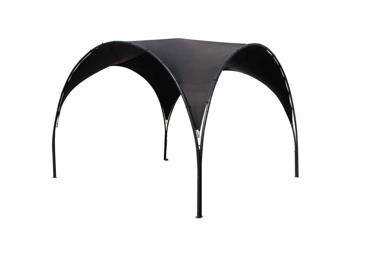 Pavillion Varone 380 x 380 cm grau