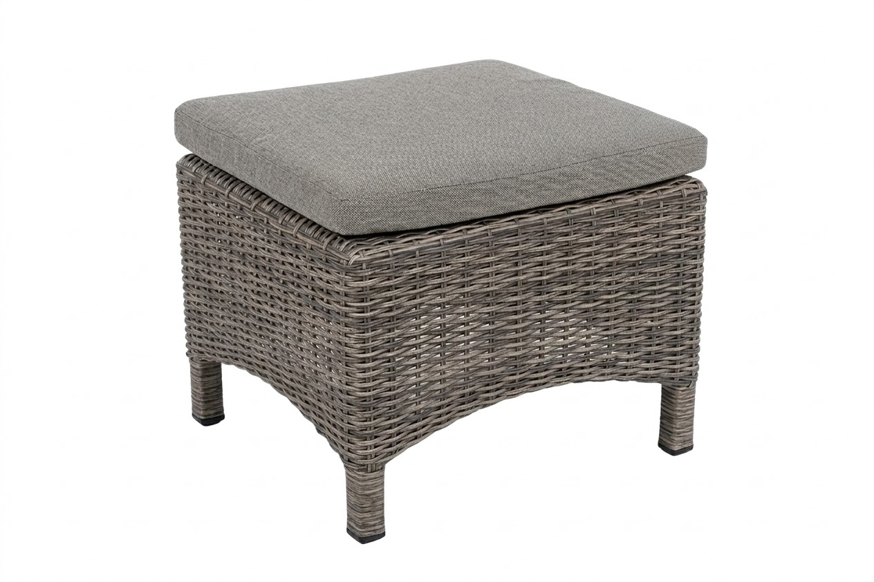 Hocker Benedetto dark pine 50 x 54 cm