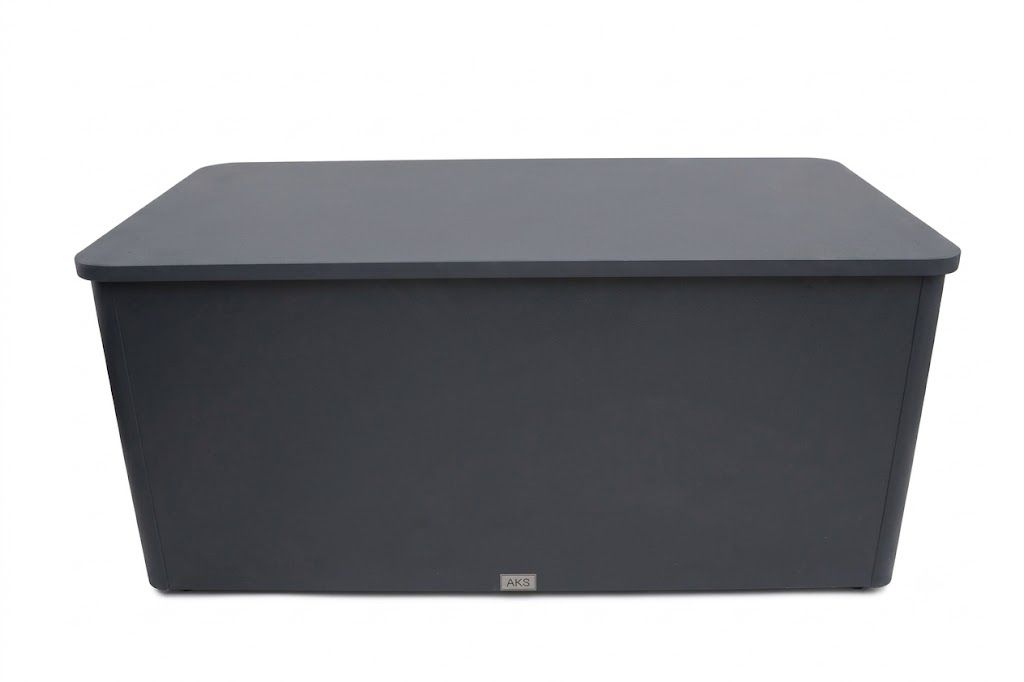 Kissenbox Anthrazit 120 x 60 x 45 cm