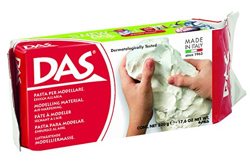 DAS – Lufthärtende Modelliermasse, 500 g, weiß