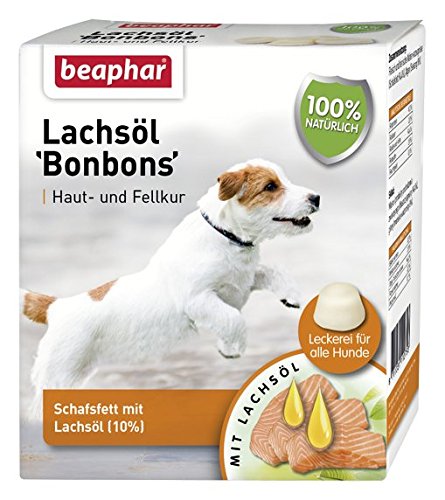 beaphar Lachsöl 'Bonbons' Haut- & Fellkur 245g