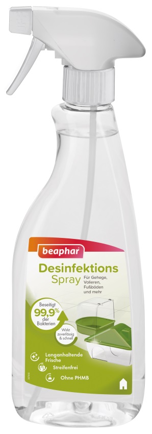 beaphar Desinfektionsspray für Nager und Vögel