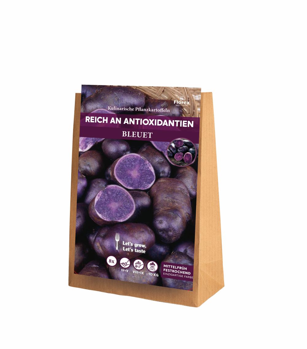 Pflanzkartoffeln Bleuet 8 Stück