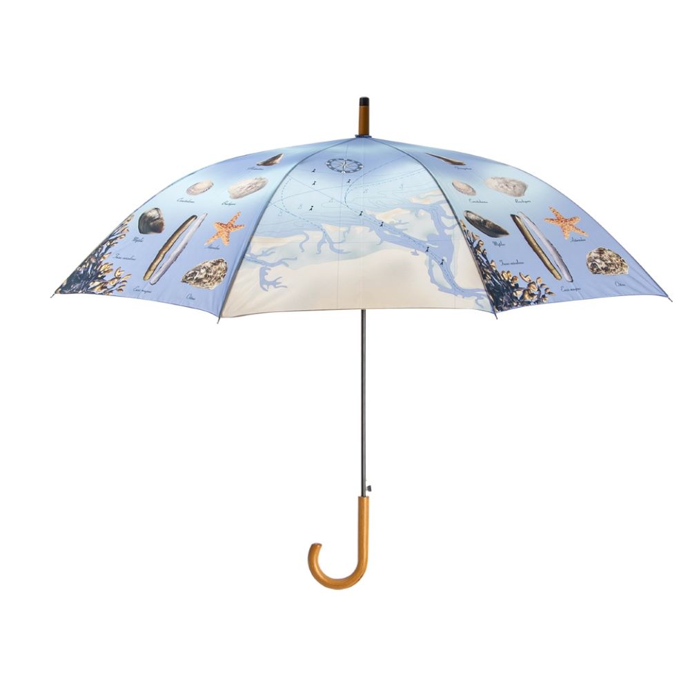Regenschirm mit Strandmotiv