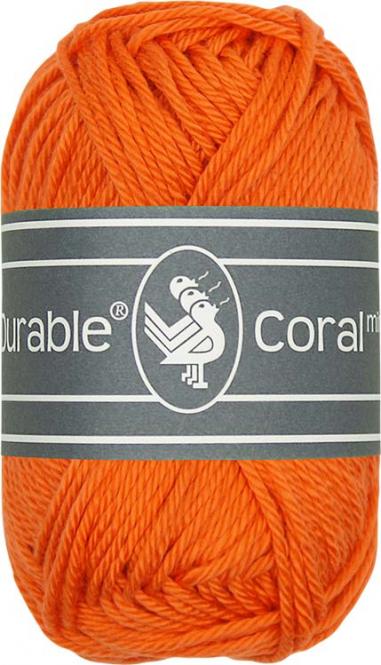 Wolle Durable Coral Mini orange