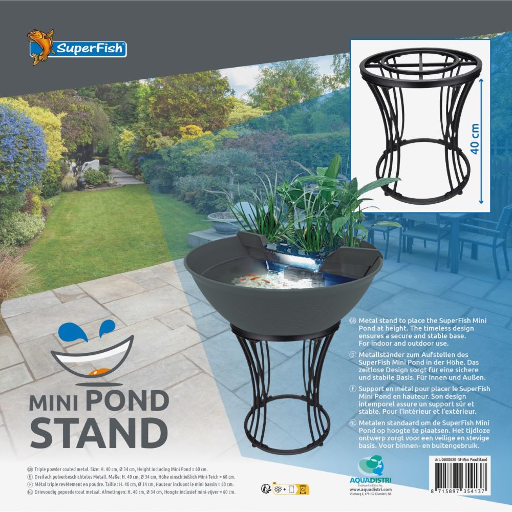 Superfish Mini Teich Standfuß