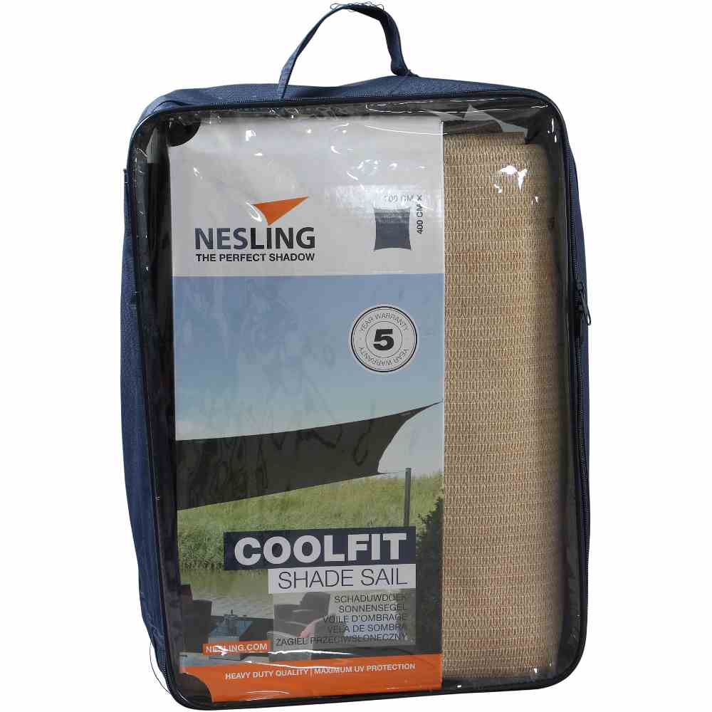 Coolfit Sonnensegel rechteckig sand, 300 x 400 cm