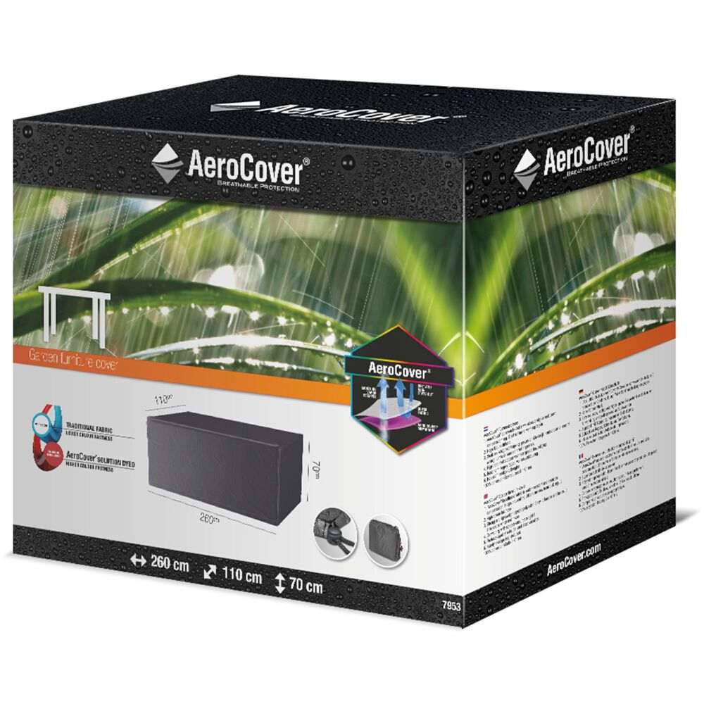 AeroCover Tischhaube 260x110xH70cm