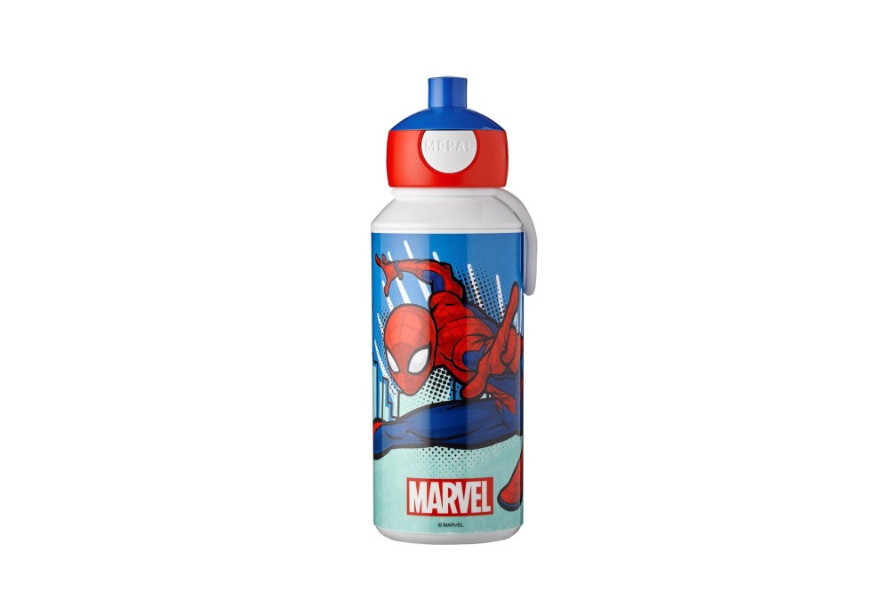 Trinkflasche Pop-up Campus 400 ml – Spiderman