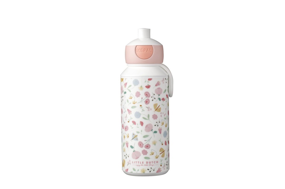 Trinkflasche Campus 400 ml Flowers und Butterflies