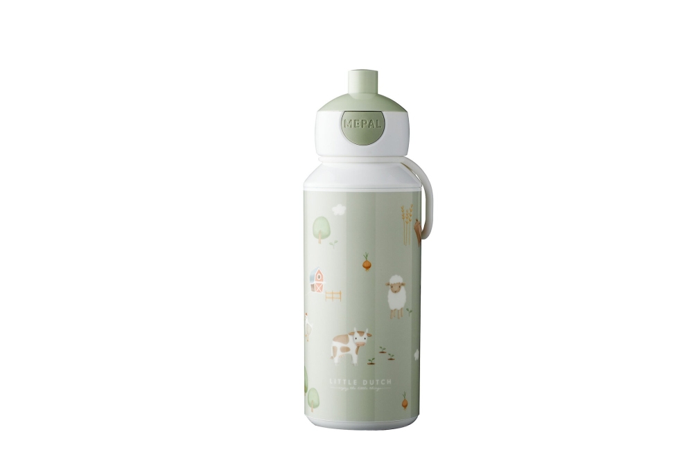 Trinkflasche Pop-up Campus 400 ml Little farm