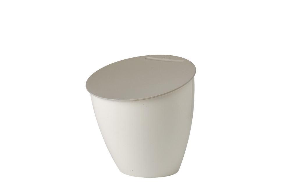Abfallbehälter Calypso nordic white