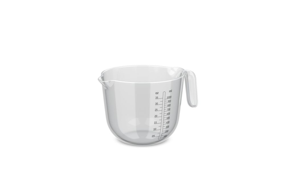 Messbecher chef it 1000 ml klar