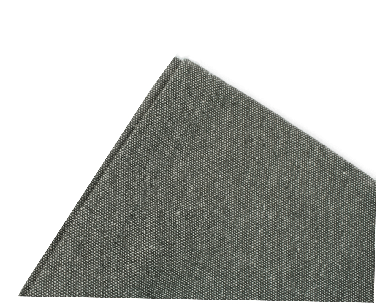 Läufer dunkelgrau 40 x 130 cm