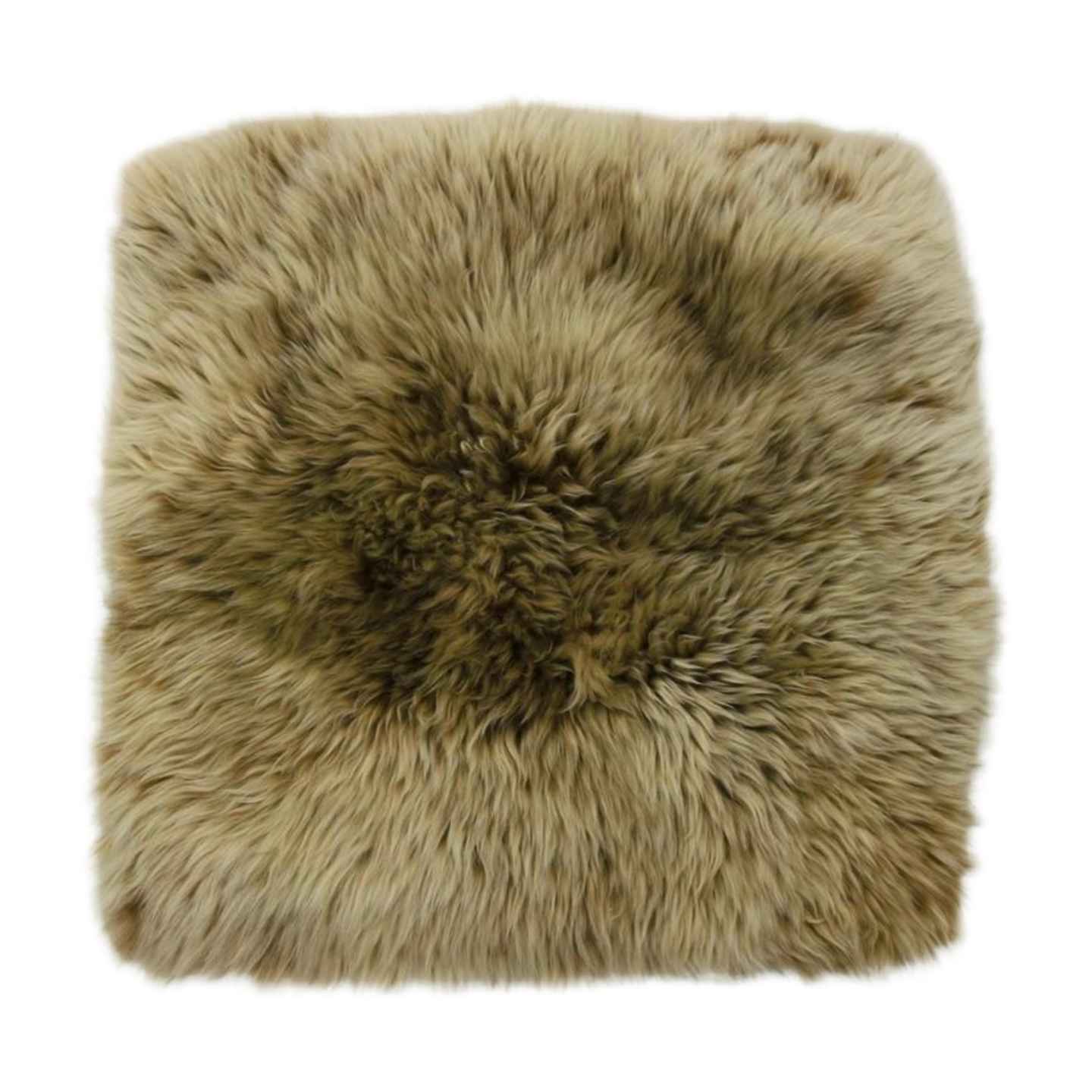 Lammfell Sitzpad cappucino 40x40cm