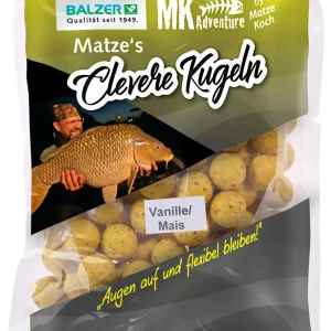 Balzer MK Boilies Clevere Kugel 15/20mm Mix Bvanille Mais 1kg