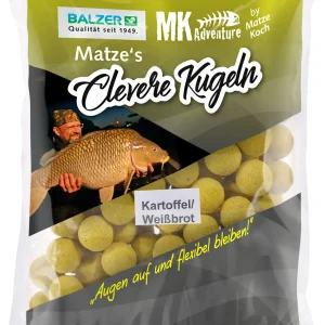 Balzer MK Boilies Clevere Kugel 15/20mm Mix Kartoffel Weißbrot 1kg