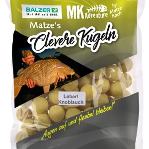 Balzer MK Boilies Clevere Kugel 15/20mm Mix Leber Knoblauch 1kg