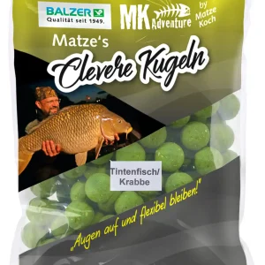 Balzer MK Boilies Clevere Kugel 15/20mm Mix Tintenfish Krabbe 1kg