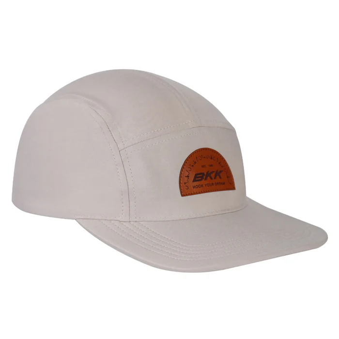 BKK Logo Five Panel Beige