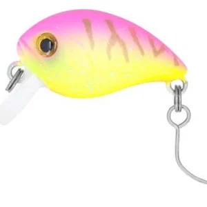 Bassday Mogul Crank 27SR Area Forellenwobbler-P-431 Pink Back Tiger-Lime