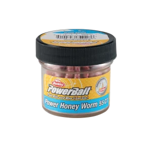Berkley Power Honey Worm Garlic 2,5cm Bubblegum