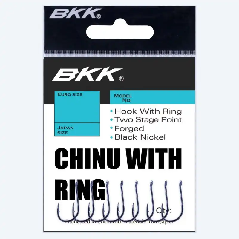 BKK Chinu-R Diamond Black Nickel #4/0