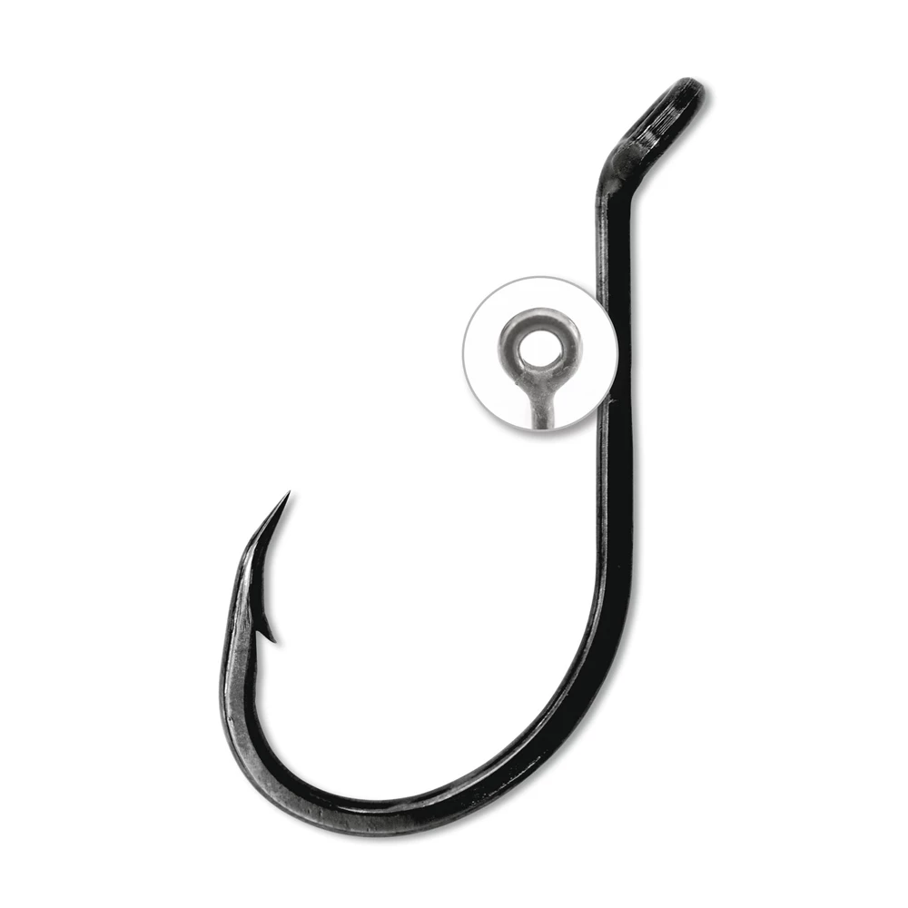 Black Cat Power Rig Hook Schwarz #7/0