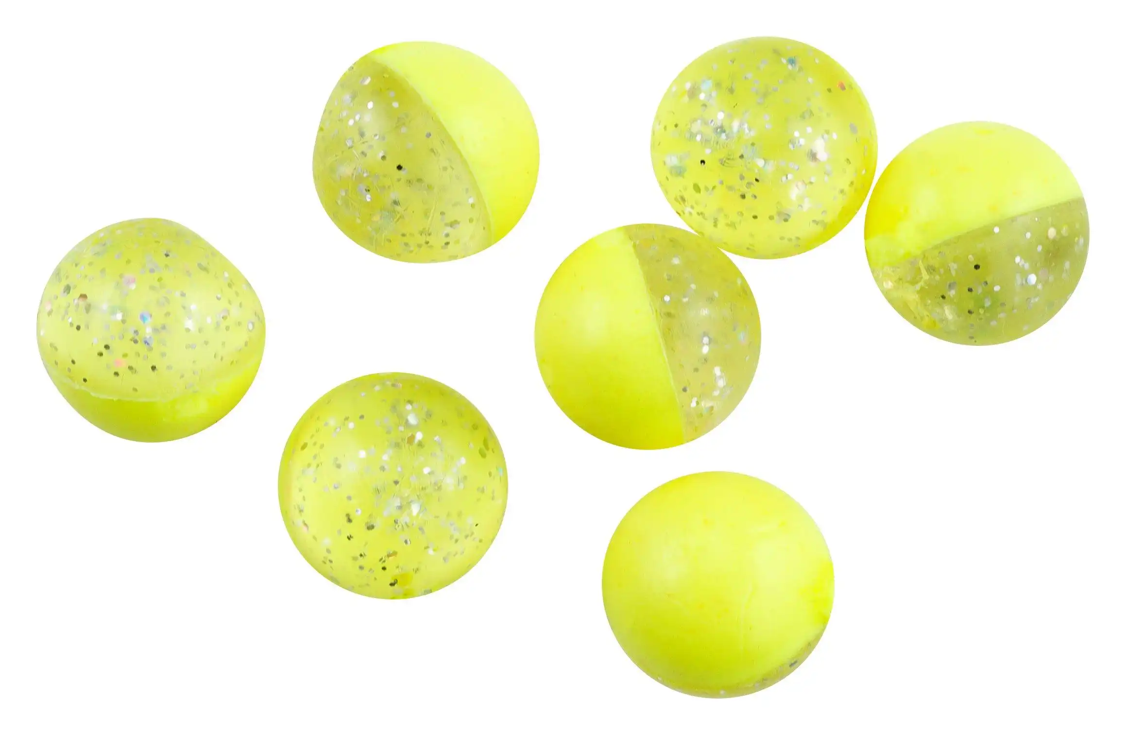 Berkley PB Floating Eggs Clear Silver/Fluo Yellow