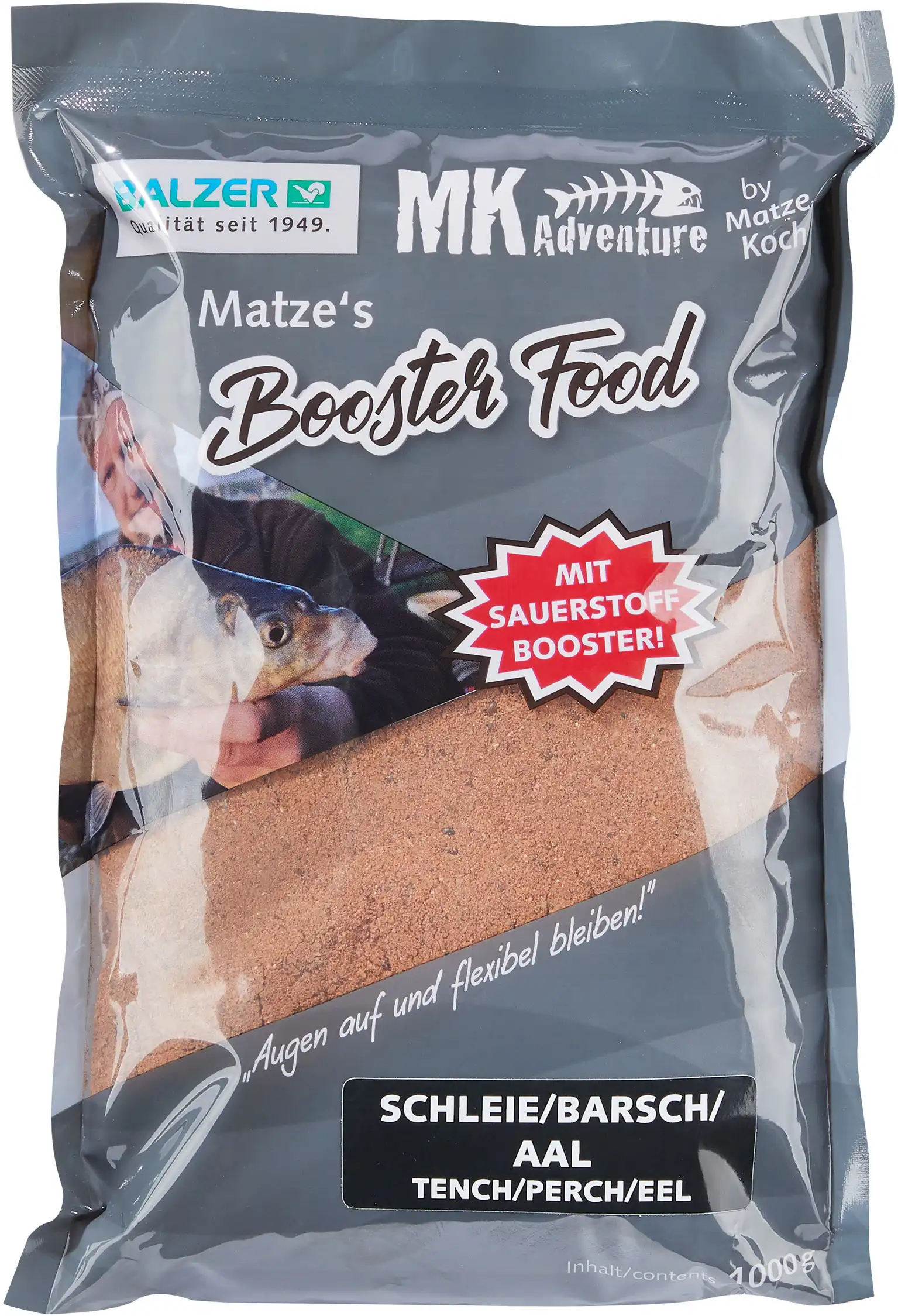 Balzer MK Booster Food 1kg Schleie/Barsch/Aal