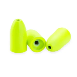 Camo Lures Tungsten Bullet Weight Chartreuse 1,8g