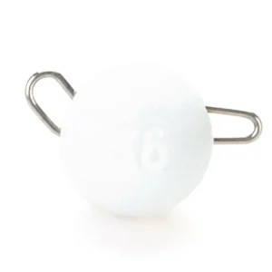 Camo Lures Tungsten Flexible Head White 18g