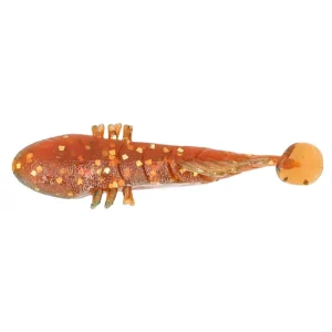 Bait Breath BeTanCo 2 Shadtail 2,2“ Motoroil Gold