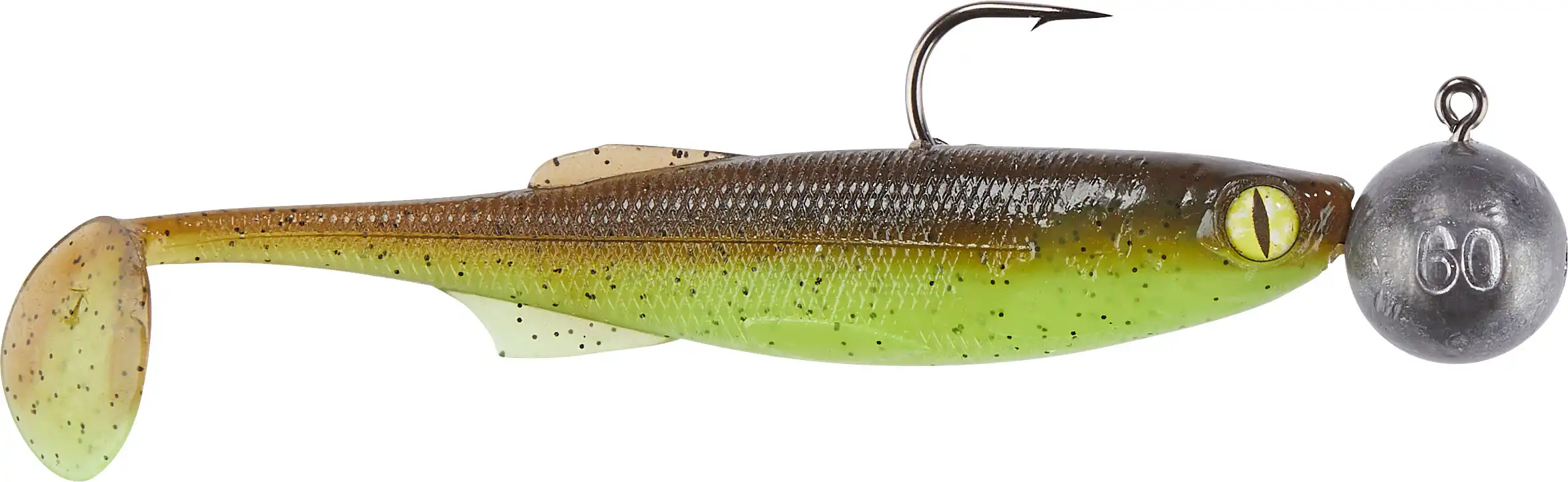 Balzer 71 Grad Nord Gummiset Dorsch-Köhler 12+15cm, 60+80g Green Pumpkin