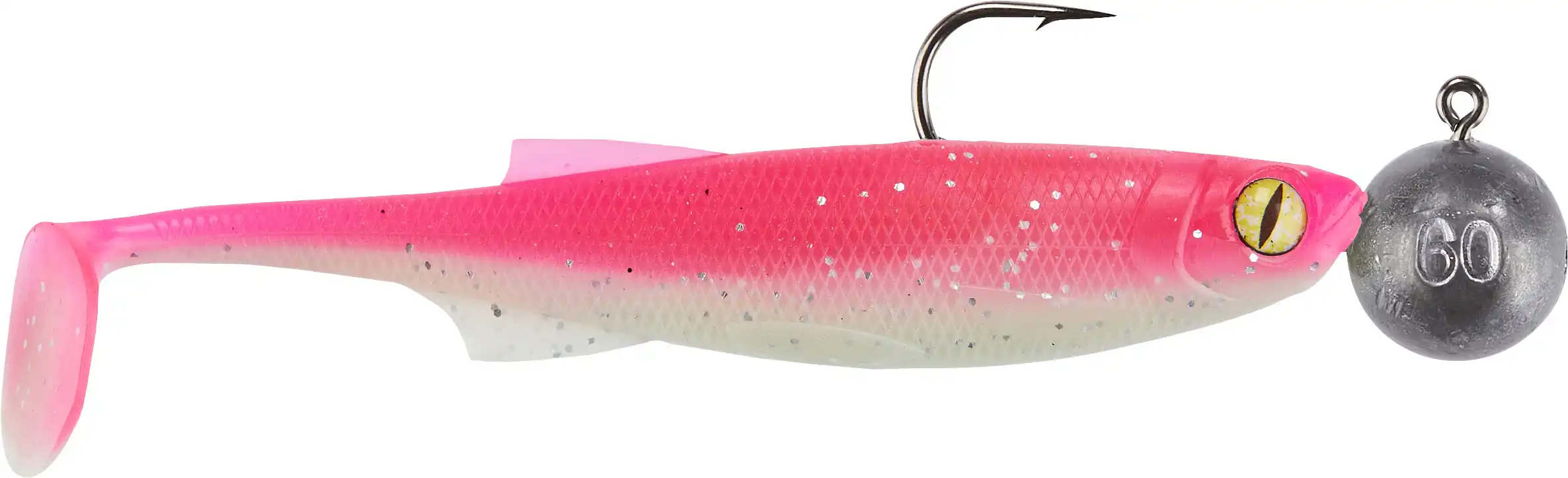 Balzer 71 Grad Nord Gummiset Dorsch-Köhler 12+15cm, 60+80g Pink Weiss