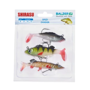 Balzer Shirasu Zielfisch-Set Hecht 11cm