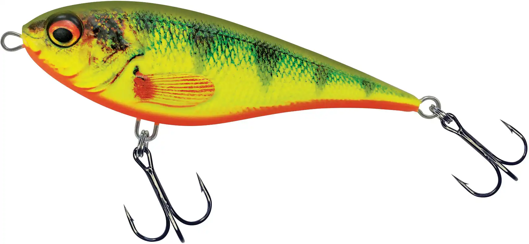 Balzer MK Super Natural Jerk 10cm Fire Perch